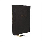 Thomas Nelson, Thomas Nelson - Kjv, Foundation Study Bible, Large Print, Leathersoft, Black, Red