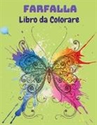 Federico Bastoni - Farfalla Libro da Colorare