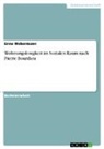 Enno Webermann - Wohnungslosigkeit im Sozialen Raum nach Pierre Bourdieu