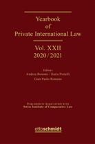 Richard Fentiman, Birgit van Houtert, Johan Meeusen, Johan (Prof. Dr. Meeusen, Johan (Prof. Dr.) Meeusen, Dan Svantesson... - Yearbook of Private International Law Vol. XXII - 2020/2021