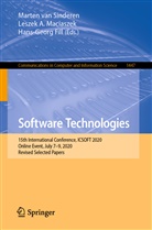 Lesze A Maciaszek, Leszek A Maciaszek, Hans-Georg Fill, Leszek A. Maciaszek, Marten van Sinderen, Marten van Sinderen - Software Technologies