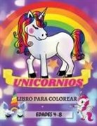 Adil Daisy - Unicornios Libro para Colorear Edades 4-8