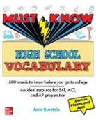 J. Burstein, Jane Burstein, Jane R Burstein, Jane R. Burstein, Burstein Jane R. - Must Know High School Vocabulary