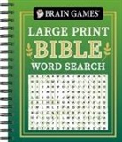 Brain Games, Publications International Ltd - Brain Games - Large Print Bible Word Search (Green)