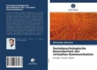 Alexander Baranov - Sozialpsychologische Besonderheit der virtuellen Kommunikation