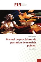 Claudie Marsan - Manuel de procédures de passation de marchés publics