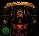 GAMMA RAY - 30 Years-Live Anniversary, 2 CD + 1 DVD (Livre audio)