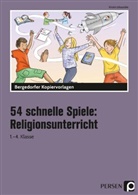 Kirstin Jebautzke - 54 schnelle Spiele für den Religionsunterricht