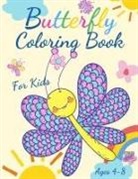 Education Colouring - Butterfly Coloring Book For Kids Ages 4-8