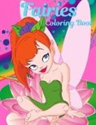 Education Colouring - Fairies Coloring Book For Girls Ages 4-8