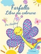Education Colouring - Farfalla libro da colorare per bambini 4-8 anni