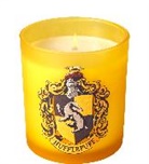 Insight Editions - Harry Potter: Hufflepuff Scented Glass Candle (8 oz)