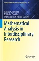 Themistocles M Rassias, Ioannis N. Parasidis, Efthimio Providas, Efthimios Providas, Themistocles M. Rassias - Mathematical Analysis in Interdisciplinary Research