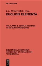 I. L. Heiberg, E. S. Stamatis - Euclidis Elementa - Vol V, Pars 2: Scholia in Libros VI-XIII cum appendicibus