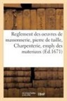 Lyon - Reglement general des oeuvres de
