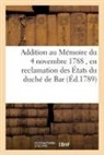 Collectif - Addition au memoire du 4 novembre