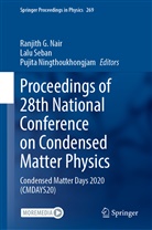 Ranjith G. Nair, Pujita Ningthoukhongjam, Lal Seban, Lalu Seban - Proceedings of 28th National Conference on Condensed Matter Physics