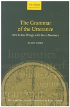 Alice Corr, Alice (Assistant Professor Corr - Grammar of the Utterance