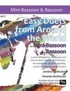 Amanda Oosthuizen, Jemima Oosthuizen - Easy Duets from Around the World for Mini-Bassoon and Bassoon
