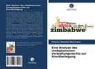 Penesia Natasha Mawonera - Eine Analyse des simbabwischen Verwaltungsrechts zur Streitbeilegung