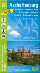 Landesam für Digitalisierung Breitband un, Landesamt für Digitalisierung Breitband un, Breitband und Vermessung Landesamt für Digitalisierung - ATK25-D01 Aschaffenburg (Amtliche Topographische Karte 1:25000)