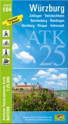 Landesam für Digitalisierung Breitband un, Landesamt für Digitalisierung Breitband un, Breitband und Vermessung Landesamt für Digitalisierung - ATK25-E04 Würzburg (Amtliche Topographische Karte 1:25000)