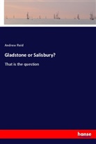 Andrew Reid - Gladstone or Salisbury?