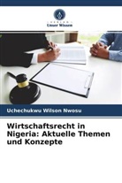 Uchechukwu Wilson Nwosu - Wirtschaftsrecht in Nigeria: Aktuelle Themen und Konzepte
