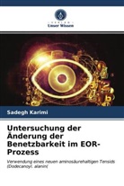Sadegh Karimi - Untersuchung der Änderung der Benetzbarkeit im EOR-Prozess