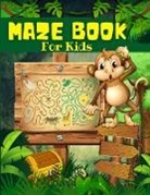 Art Books - Maze Book For Kids, Boys And Girls Ages 4-8