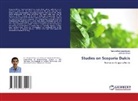 Jerinston David, Manjunathan Jagadeesan - Studies on Scoparia Dulcis