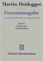 Martin Heidegger, Mar Michalski, Mark Michalski - Ergänzungen und Denksplitter
