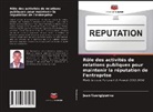 Jean Nsengiyumva - Rôle des activités de relations publiques pour maintenir la réputation de l'entreprise