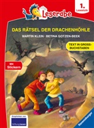 Martin Klein, Betina Gotzen-Beek - Das Rätsel der Drachenhöhle - Leserabe ab 1. Klasse - Erstlesebuch für Kinder ab 6 Jahren (in Großbuchstaben)
