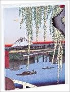 Utagawa Hiroshige, Hiroshige, teNeues Publishing - Hiroshige Notecard Set