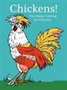 Racehorse Publishing - Chickens! Free-Range Coloring for Everyone - Drilled