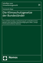 Constantin Beye - Die Klimaschutzgesetze der Bundesländer