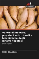 MEGH BHANDARI - Valore alimentare, proprietà nutrizionali e biochimiche degli ignami nepalesi