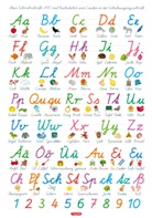 Spielend Lernen Verlag - Mein Schreibschrift-ABC mit Buchstaben und Lauten in der Schulausgangsschrift (SAS), L 70 x 100 cm