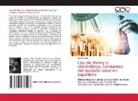Joaquín Ortiz - Ley de Henry y electrólitos; limitantes del modelo ideal en equilibrio