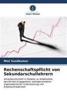 Mini Sunilkumar - Rechenschaftspflicht von Sekundarschullehrern