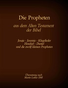Martin Luther, Martin Luther 1545, Antoni Katharina Tessnow, Antonia Katharina Tessnow, Antonia Katharina Tessnow - Die Propheten aus dem Alten Testament der Bibel