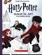 Scholastic, Cala Spinner, Violet (ILT)/ Spinner Tobacco, Violet Tobacco - Harry Potter Magical Art Coloring Book