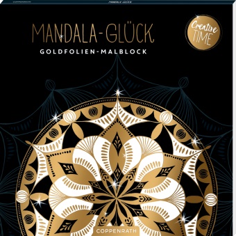 Ann Kronheimer - Mandala-Glück - Goldfolien-Malblock (Creative Time)