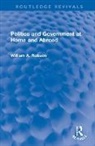 William Robson, William A. Robson, Robson William - Politics and Government At Home and Abroad