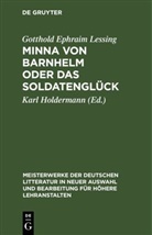 Gotthold Ephraim Lessing, Karl Holdermann - Minna von Barnhelm oder das Soldatenglück