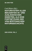 Johann Friedrich Wilhem Herbst, Carl Gustav Jablonsky, Carl Ritter - Natursystem aller bekannten in- und ausländischen Insekten, als eine Fortsetzung der von Büffonschen Naturgeschichte: Der Käfer, Teil 2