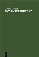 Eberhard Schmidt - Aktienstrafrecht