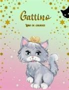 Norea Dahlberg - Gattino Libro da Colorare