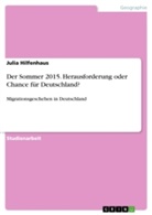 Julia Hilfenhaus - Der Sommer 2015. Herausforderung oder Chance für Deutschland?